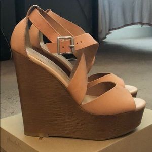 Chinese Laundry wedges. Brand new, never worn